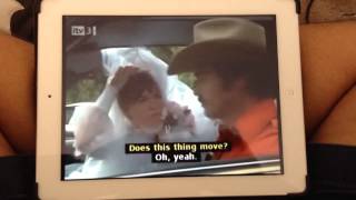 Smokey and the Bandit  Sally Field quotDoes this thing movequot [upl. by Henebry951]