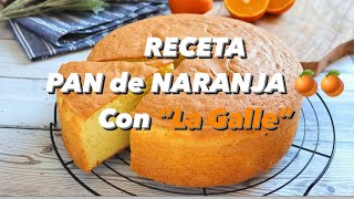 RECETA PAN de NARANJA🍊FÁCIL amp ECONÓMICO [upl. by Volin]