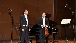 Gran Loggia 2016 Lorenzo Bavaj e Andrea Castagna in concerto con il grande Mozart [upl. by Nairahcaz8]