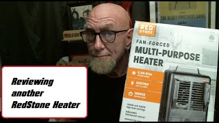 Reviewing another RED STONE Heater redstone oldguysmatter oldguynetwork [upl. by Baras]