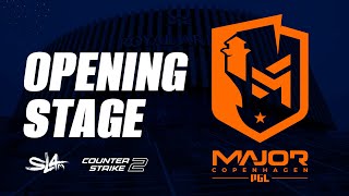 День 1  PGL Major Copenhagen 2024 Opening Stage  КРИВОЙ ЭФИР [upl. by Enal]