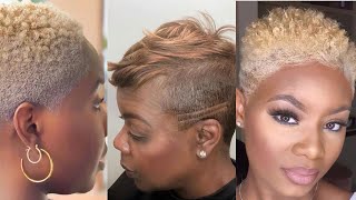 45 Stunning Short Hairstyles for Black African American Women in 2024 Natural Short Hairstyles [upl. by Ileak]