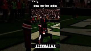 First overtime dub in college football 25 recommended collegefootball25 fyp ohiostate winner [upl. by Yregerg652]