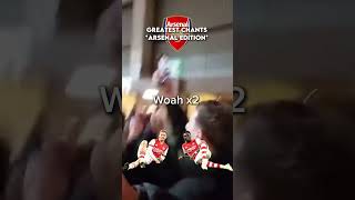 Saka and emile smith rowe 🎶 arsenal fyp trending chant [upl. by Japheth]