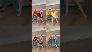 WE NEED TO KNOW 😅🎧🩰 POSE FOR ME  dance trend viral couple funny ballet shorts [upl. by Leonanie]