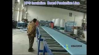 XPS production line PS extrusion Polystyrene board extruded Polystyrene [upl. by Nomyt453]