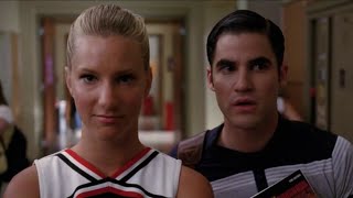 GLEE  Blaine amp Brittany Scenes The Sunshine Twins [upl. by Thorlay]