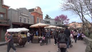 2014 Disneyland Paris Walkthrough of Frontierland HD [upl. by Aizitel]