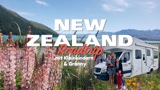 Neuseeland  Roadtrip im Campervan mit Kleinkindern und Granny [upl. by Onfre]