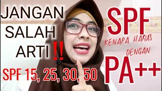 PAKAI SUNBLOCK SPF TANPA PA KULIT TETAP quotMENGHITAMquot‼️ INI ALASANNYA [upl. by Yrogiarc]