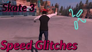 ALMOST EVERY SPEED GLITCH IN SKATE 3  Tutorial [upl. by Lakym]