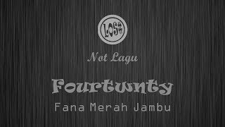 Not Pianika Fourtwnty  Fana Merah Jambu  Perfect Piano  LOS [upl. by Naldo821]