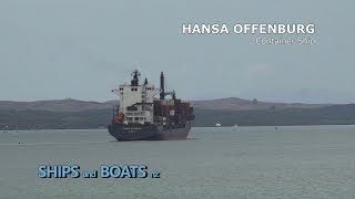 Hansa Offenburg  Container Ship [upl. by Gothurd]