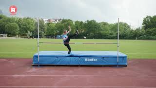 12 Hochsprung mit dem Schersprung I Leichtathletik I Wimasu [upl. by Zorina]