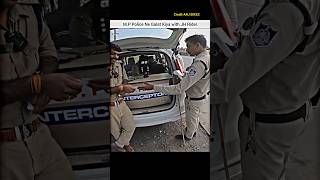 Police vs Bikers 😨 Over speeding challan kar diya hiway Pe🤬shorts bike rider police mppolice [upl. by Dralliw582]