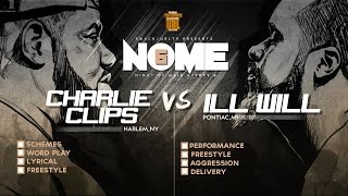 CHARLIE CLIPS VS ILL WILL SMACK URL RAP BATTLE  URLTV [upl. by Santa280]