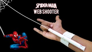 How to make spider man Web Shooter from paper  Web Shooter  Uzi Crafts [upl. by Notsruht]