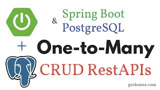 Spring JPAHibernate OnetoMany Association  PostgreSQL  SpringBoot CRUD RestAPIs [upl. by Hudgens]