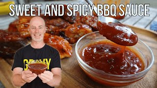 🔥🍖 Unleash flavor fireworks with this Sweet and Spicy BBQ Sauce recipe 🍯🌶️ BBQ Sauce How to Recipe [upl. by Brenk277]