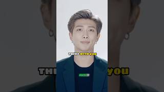 BTS Leader RM Heartfelt Message  English Speech [upl. by Eidac]