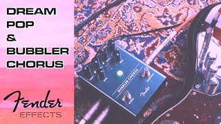 Fender Bubbler Chorus Guitar Effects Pedal [upl. by Arzed]