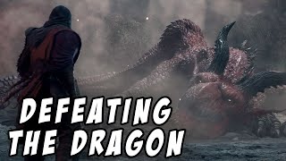 Defeating The Dragon With The Unmaking Arrow In Dragons Dogma 2 [upl. by Sina]