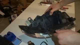 Taking Apart BMW 1 Series Headlights Read description [upl. by Crispas]