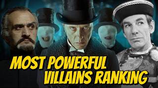 Doctor Who The Most Powerful Villain of All Time RANKED [upl. by Meirrak]