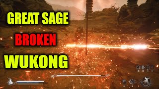 GREAT SAGE BROKEN SHELL WUKONG MOD VS BLACK LOONG NG [upl. by Nahtad]