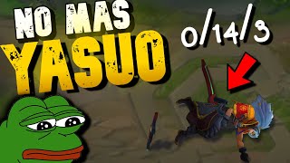 NO VUELVO A JUGAR YASUO EN MI VIDA [upl. by Trinia]