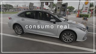 CONSUMO REAL do TOYOTA COROLLA 20 XEi 2022 ⛽  Aferição na BOMBA [upl. by Arihsan]