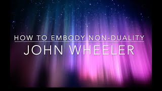 How to embody nonduality John Wheeler Satsang QampA [upl. by Ortensia]