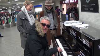 Pranking Music Tourists At The Station Piano [upl. by Asihtal559]