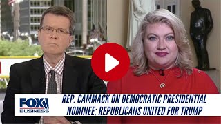 Rep Cammack On Democratic Presidential Nominee Republicans United For Trump [upl. by Brosine]