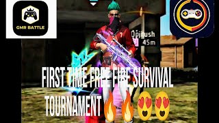 FIRST TIME PLAYING FREE FIRE SURVIVAL TOURNAMENT🔥🔥😍😍GamerJi And gmrbattlen5y🔥🔥❤️❤️ [upl. by Allix]