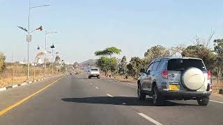 Diving In Harare Along Airport Road to Robert Mugabe International Airport [upl. by Willa]