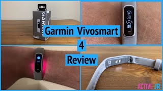 Garmin Vivosmart 4 review  PulseOX body battery but no GPS tracking [upl. by Breen92]