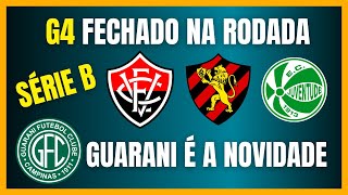 SÉRIE B  GUARANI entra no G4  JUVENTUDE ganha uma posição [upl. by Alcock338]