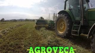 INTRO John Deere 6620 amp EMPACADORA John Deere 359 HD [upl. by Nally]