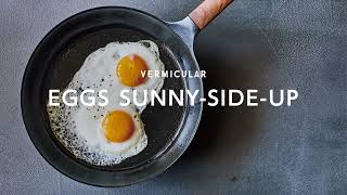 Vermicular  Frying Pan  Recipe  Eggs SunnySide Up [upl. by Rtoip277]