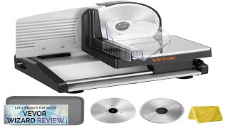 VEVOR 75quot Meat Slicer 200W Electric Deli Slicer for Meat Veggie Bread Review [upl. by Farrison]