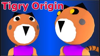 The Origin Story Of Tigry  Roblox Piggy Origin Story  Emotional [upl. by Ylle]