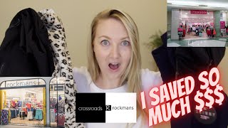 CROSSROADS amp ROCKMANS AUSTRALIAN FASHION HAUL WHAT A SALE [upl. by Eednar]