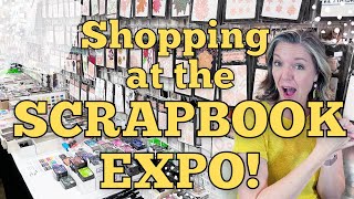 Shopping at the Scrapbook Expo  Tips Tricks amp Impressions [upl. by Boynton]