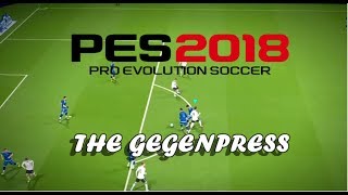 PES 2018  Gegenpress tactic [upl. by Barrington]