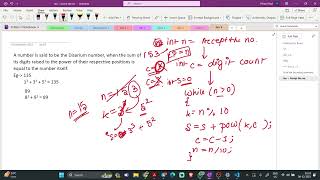 Day 6Part2 Disarium Number Best Possible Explanation [upl. by Yemrej]