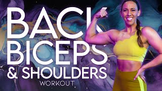 Ultimate Back And Biceps Workout In 40 Minutes  FLEX  Day 14 [upl. by Novets]