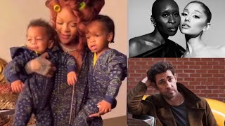 Rihanna and her kids show fenty fashion advertisement John Krasinski as sexiest man [upl. by Gurney]