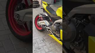 Aprilia rs 660 sc project exhaust installation fypシ゚viral fyp motorcycle youtubeshorts bikelife [upl. by Sy]