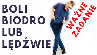 ‼️OBOWIĄZKOWE‼️ na ból biodra ból lędźwi ból krzyża  dr n med Marcin Wytrążek [upl. by Albin]